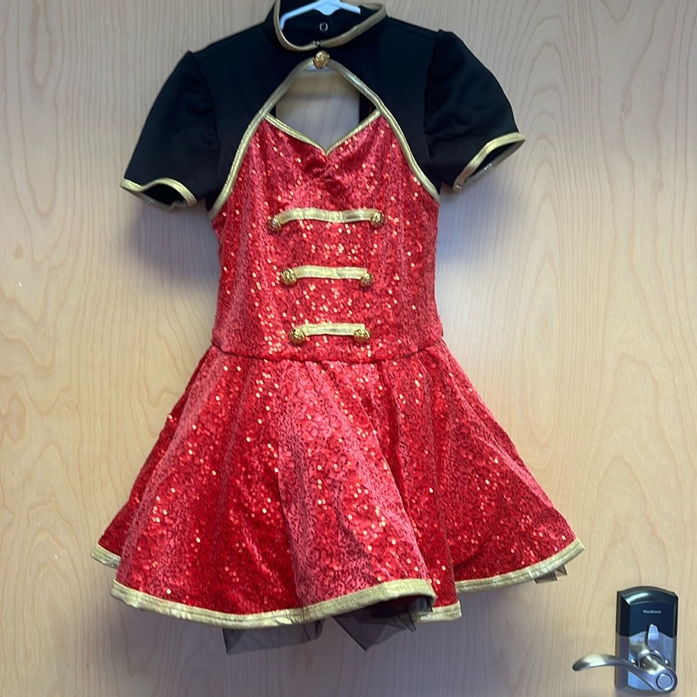 Bell Hop Costume with Matching Gold Hat